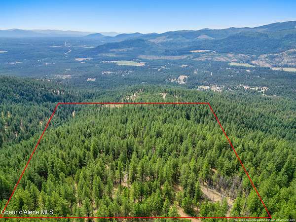 40 Acres of Recreational & Residential Land for Sale in Blanchard, Idaho