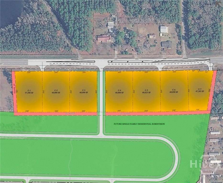 1.39 Acres of Commercial Land for Sale in Statesboro, Georgia
