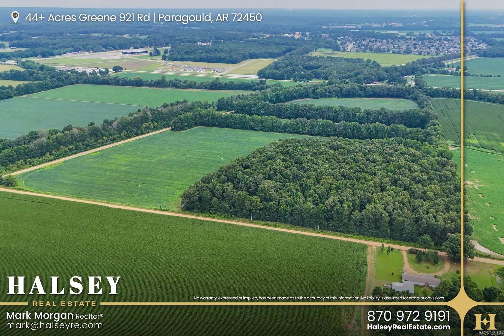 44.2 Acres of Land for Sale in Paragould, Arkansas