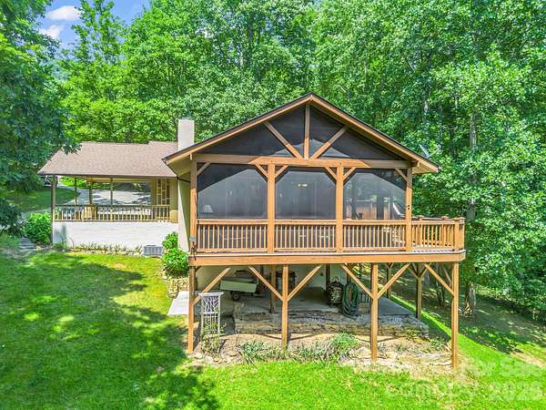 1.54 Acres of Land with Home for Sale in Black Mountain, North Carolina
