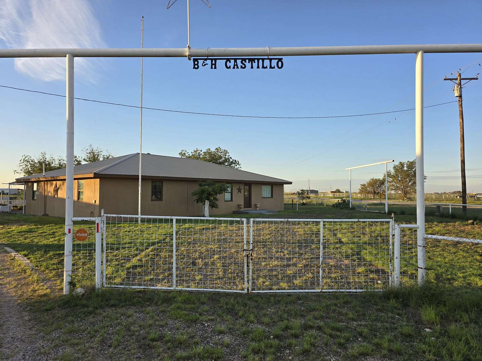 5.45 Acres of Land with Home for Sale in Denver City, Texas