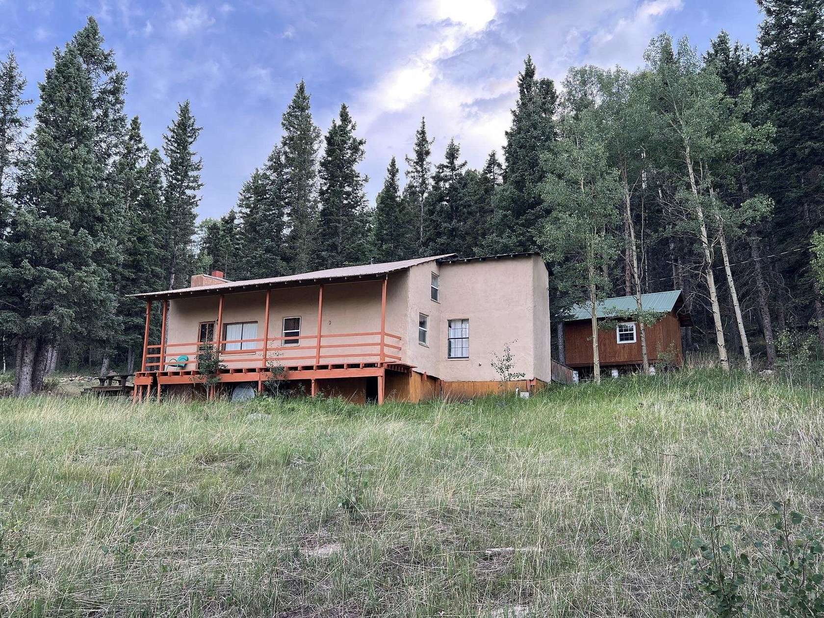 5 Acres of Land with Home for Sale in Angel Fire, New Mexico