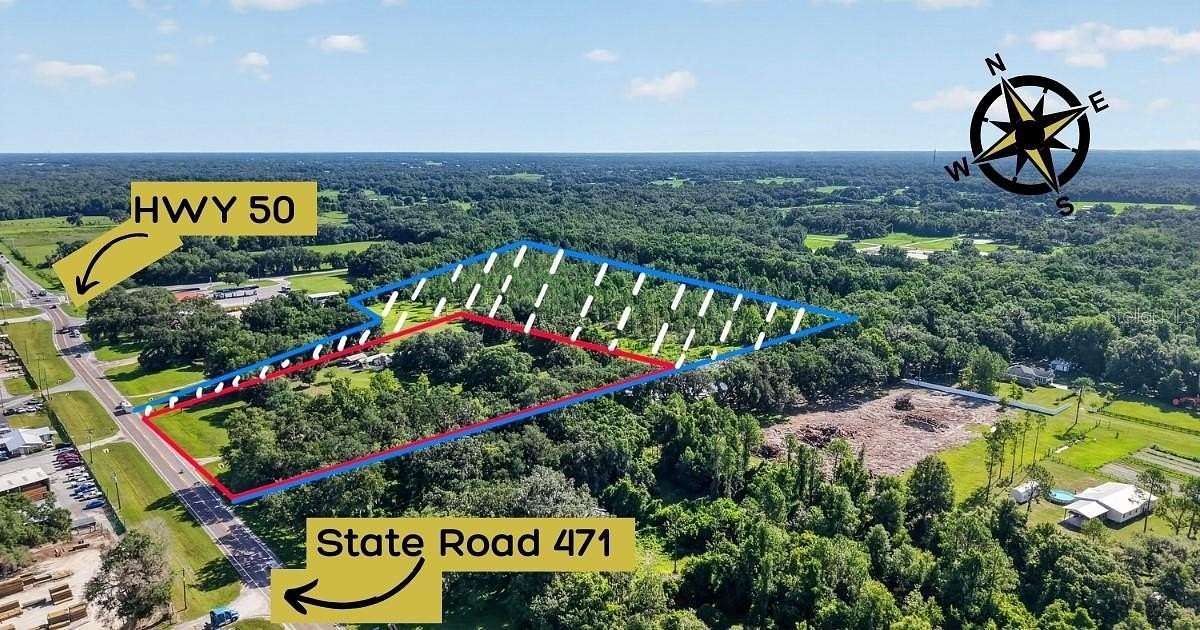 5 Acres of Mixed-Use Land for Sale in Webster, Florida