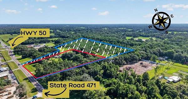 5 Acres of Mixed-Use Land for Sale in Webster, Florida