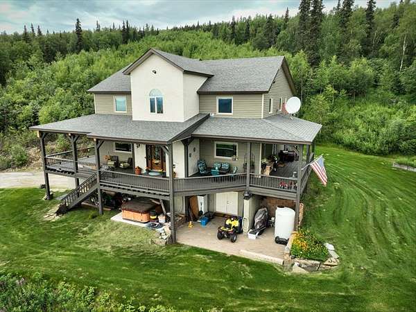 4.24 Acres of Land with Home for Sale in Fairbanks, Alaska