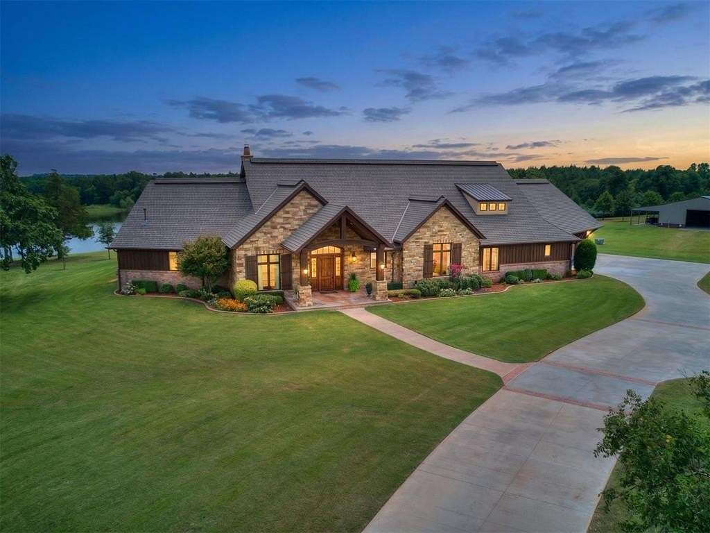 80 Acres of Recreational Land with Home for Sale in Guthrie, Oklahoma