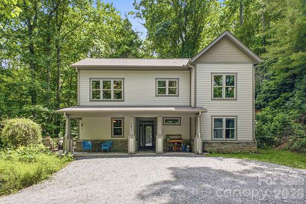 3.2 Acres of Land with Home for Sale in Fairview, North Carolina