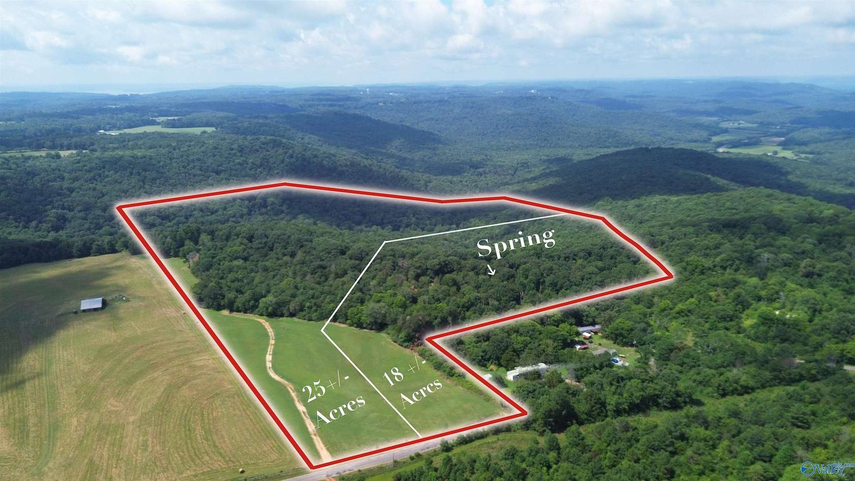 42.9 Acres of Recreational & Residential Land for Sale in Grant, Alabama