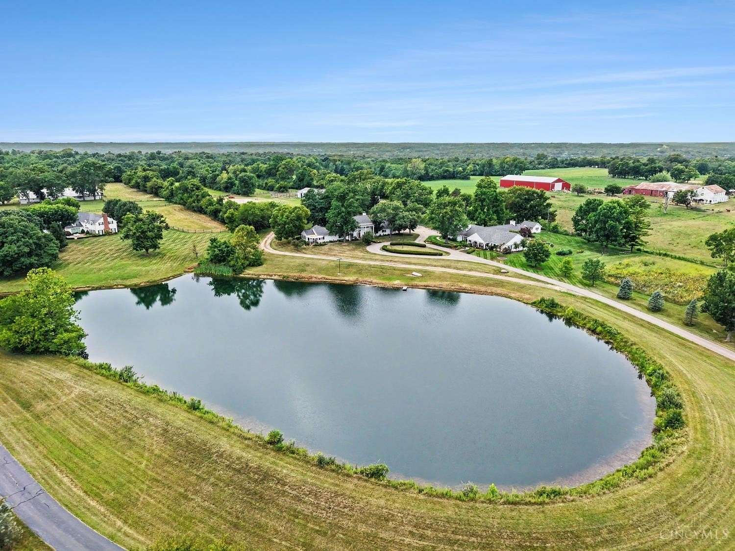 49.6 Acres of Agricultural Land with Home for Sale in Franklin, Ohio