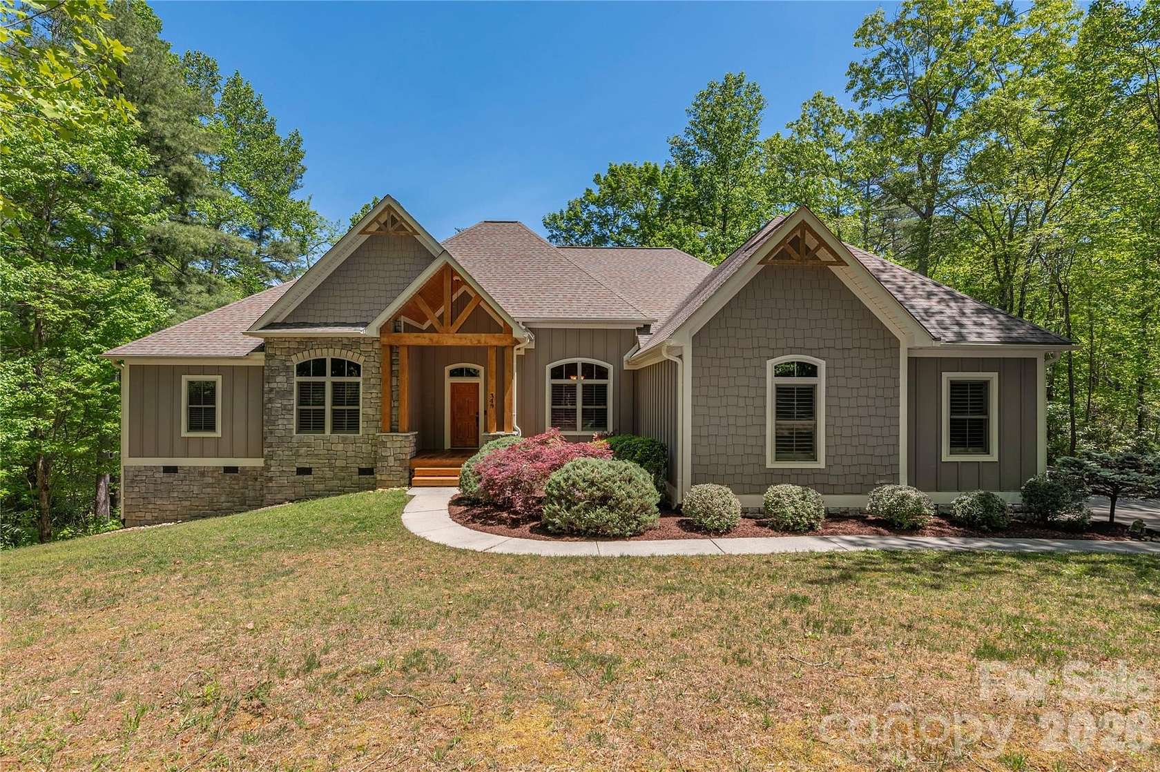 2 Acres of Land with Home for Sale in Zirconia, North Carolina
