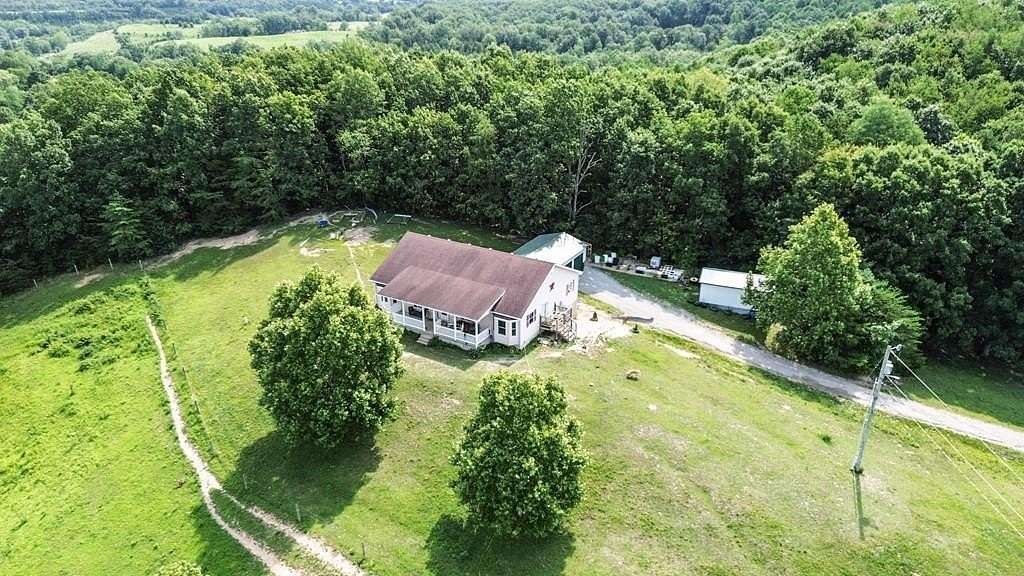 7.66 Acres of Land with Home for Sale in Flemingsburg, Kentucky
