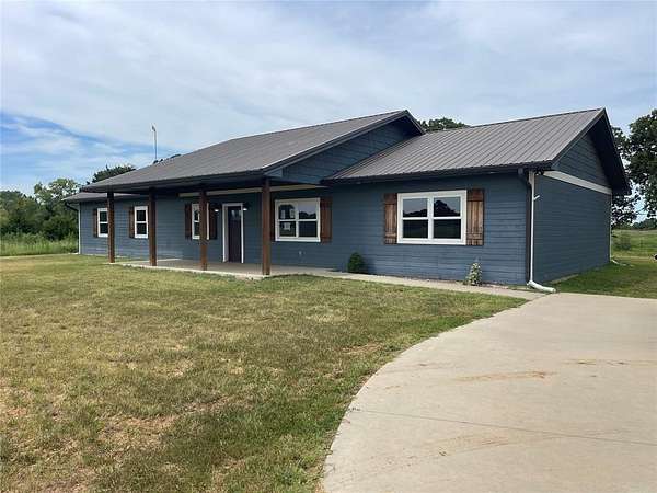 5.35 Acres of Land with Home for Sale in Prague, Oklahoma
