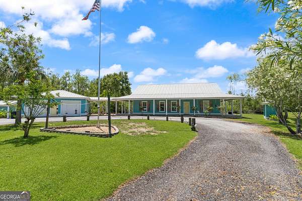 4.9 Acres of Land with Home for Sale in Waverly, Georgia