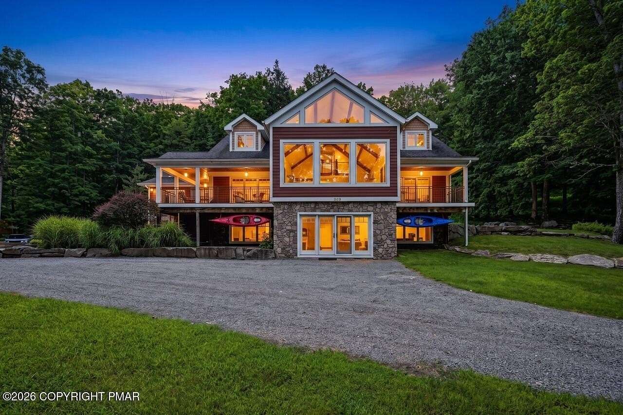 6.4 Acres of Land with Home for Sale in Lackawaxen, Pennsylvania