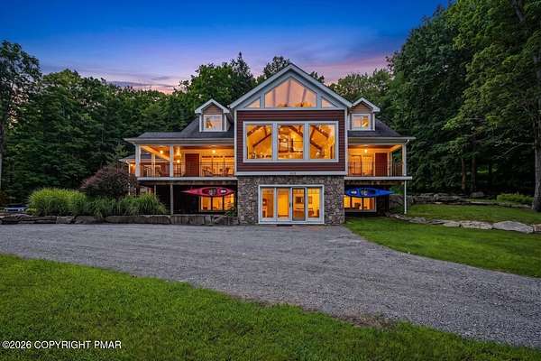 6.4 Acres of Land with Home for Sale in Lackawaxen, Pennsylvania
