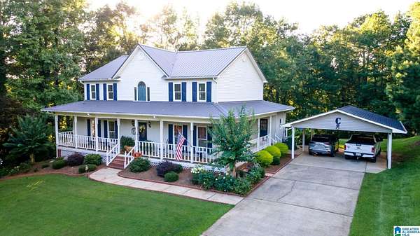 1.6 Acres of Land with Home for Sale in Lineville, Alabama