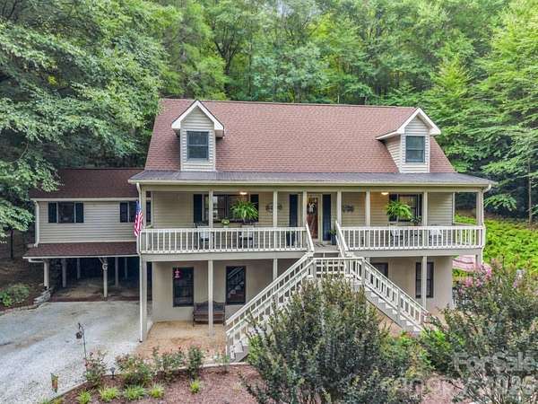 6 Acres of Land with Home for Sale in Zirconia, North Carolina