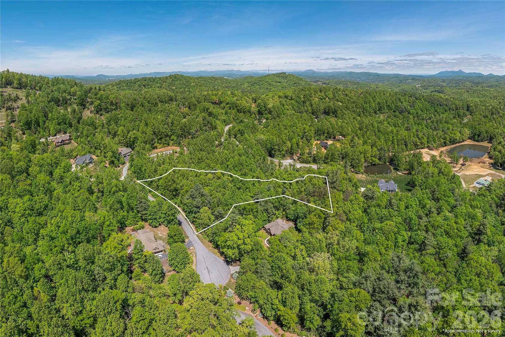 2.55 Acres of Residential Land for Sale in Zirconia, North Carolina