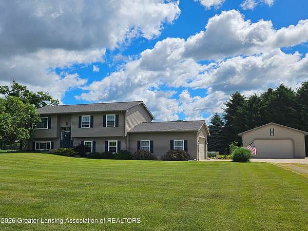 4.6 Acres of Land with Home for Sale in Ovid, Michigan