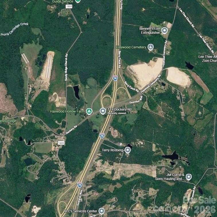 15 Acres of Commercial Land for Sale in Rockingham, North Carolina