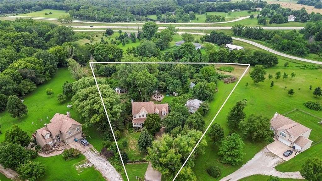 2.85 Acres of Land with Home for Sale in Louisburg, Kansas