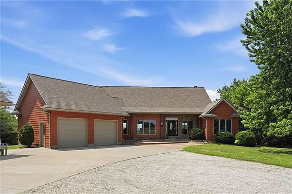 49 Acres of Recreational Land with Home for Sale in Greeley, Kansas
