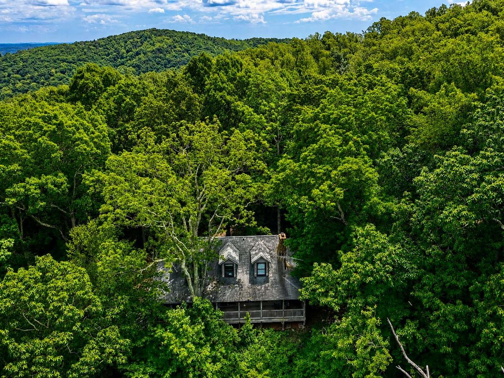 10.8 Acres of Recreational Land with Home for Sale in Bedford, Virginia
