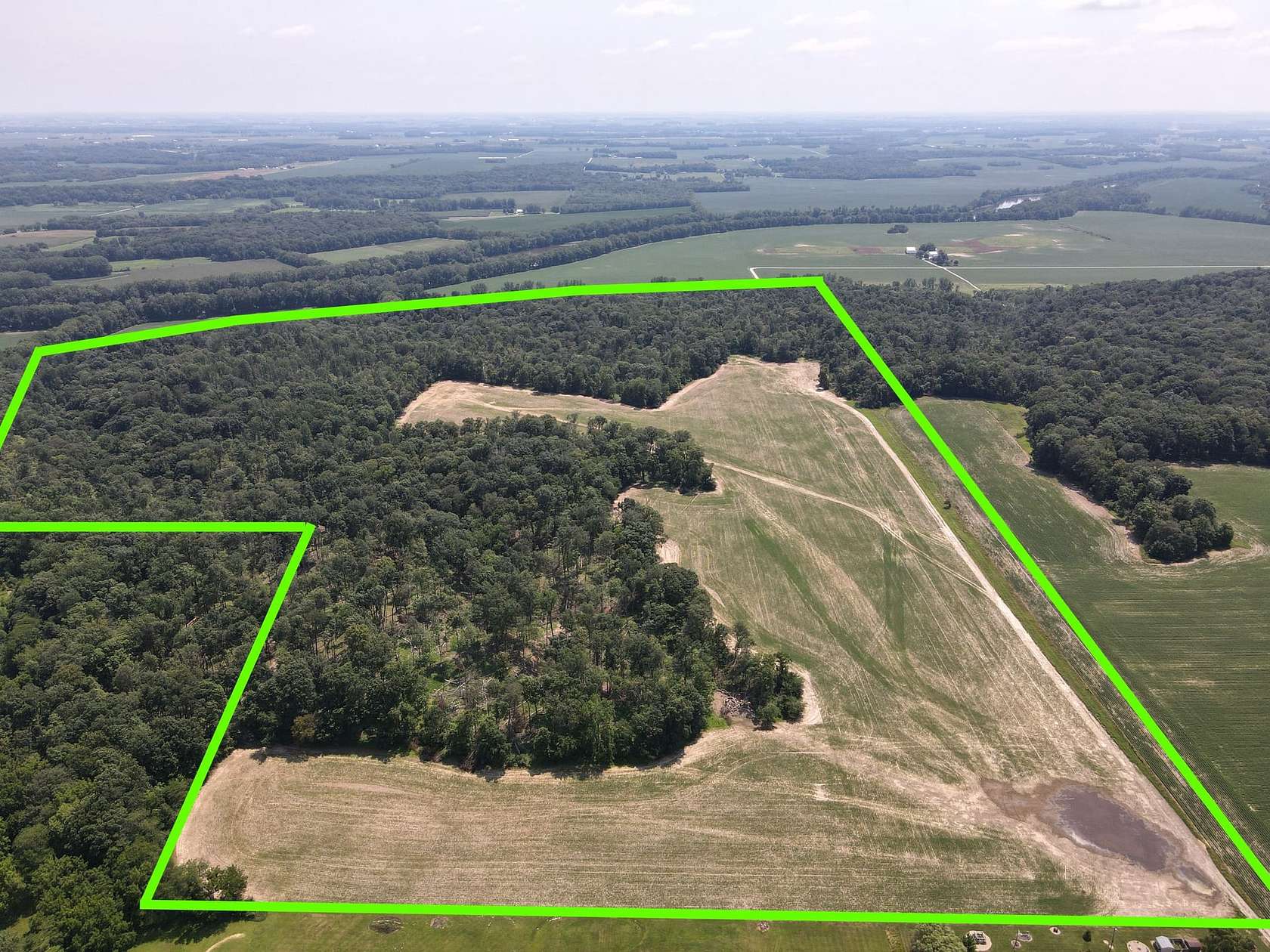 188 Acres of Land for Sale in Burnettsville, Indiana