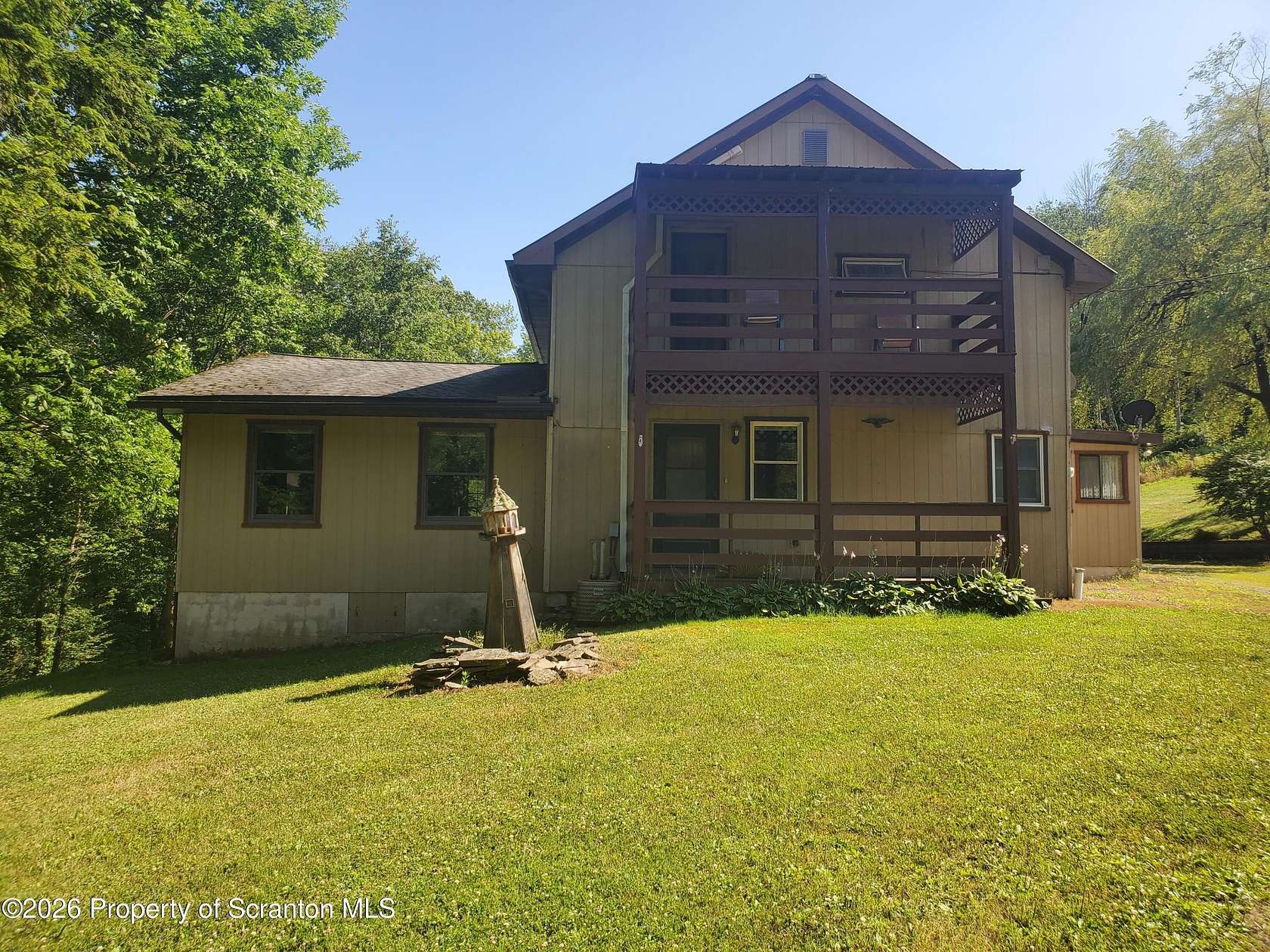 66.3 Acres of Land with Home for Sale in Kingsley, Pennsylvania