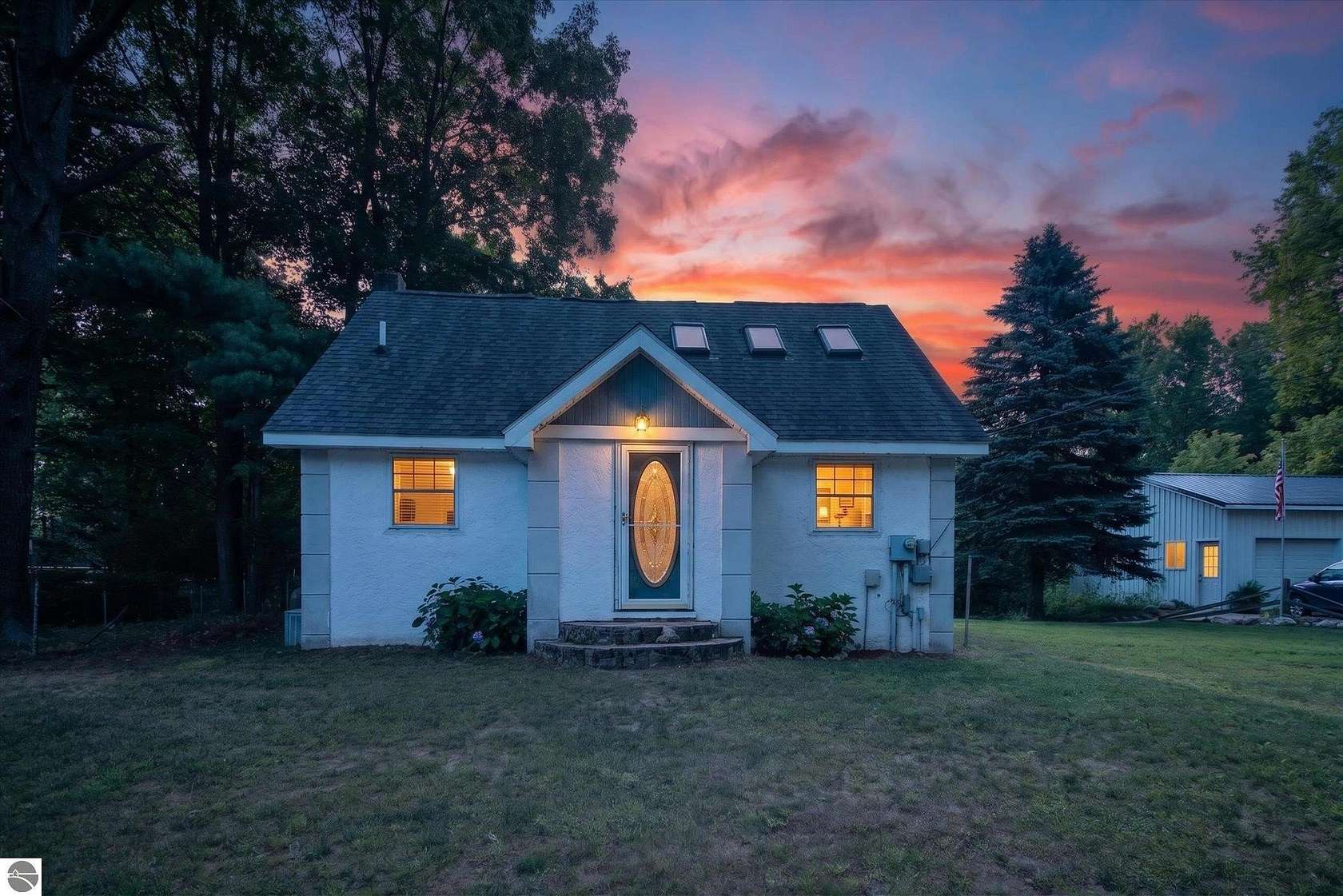 5 Acres of Land with Home for Sale in Riverdale, Michigan