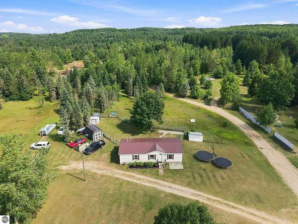 3.3 Acres of Land with Home for Sale in Fife Lake, Michigan