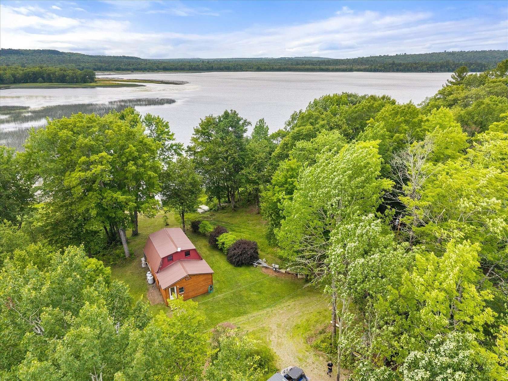 4 Acres of Land with Home for Sale in Island Falls, Maine