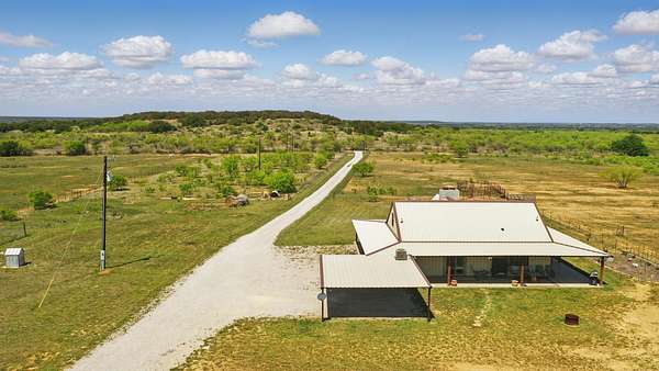 133 Acres of Land with Home for Sale in Gorman, Texas