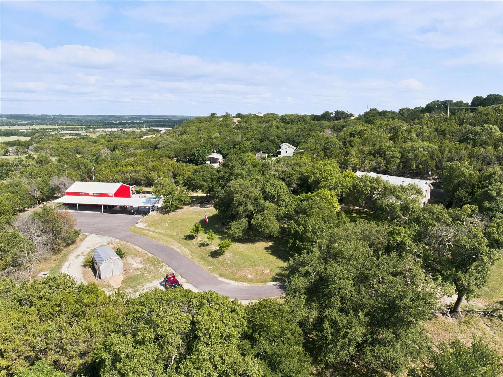 9 Acres of Land with Home for Sale in Clifton, Texas
