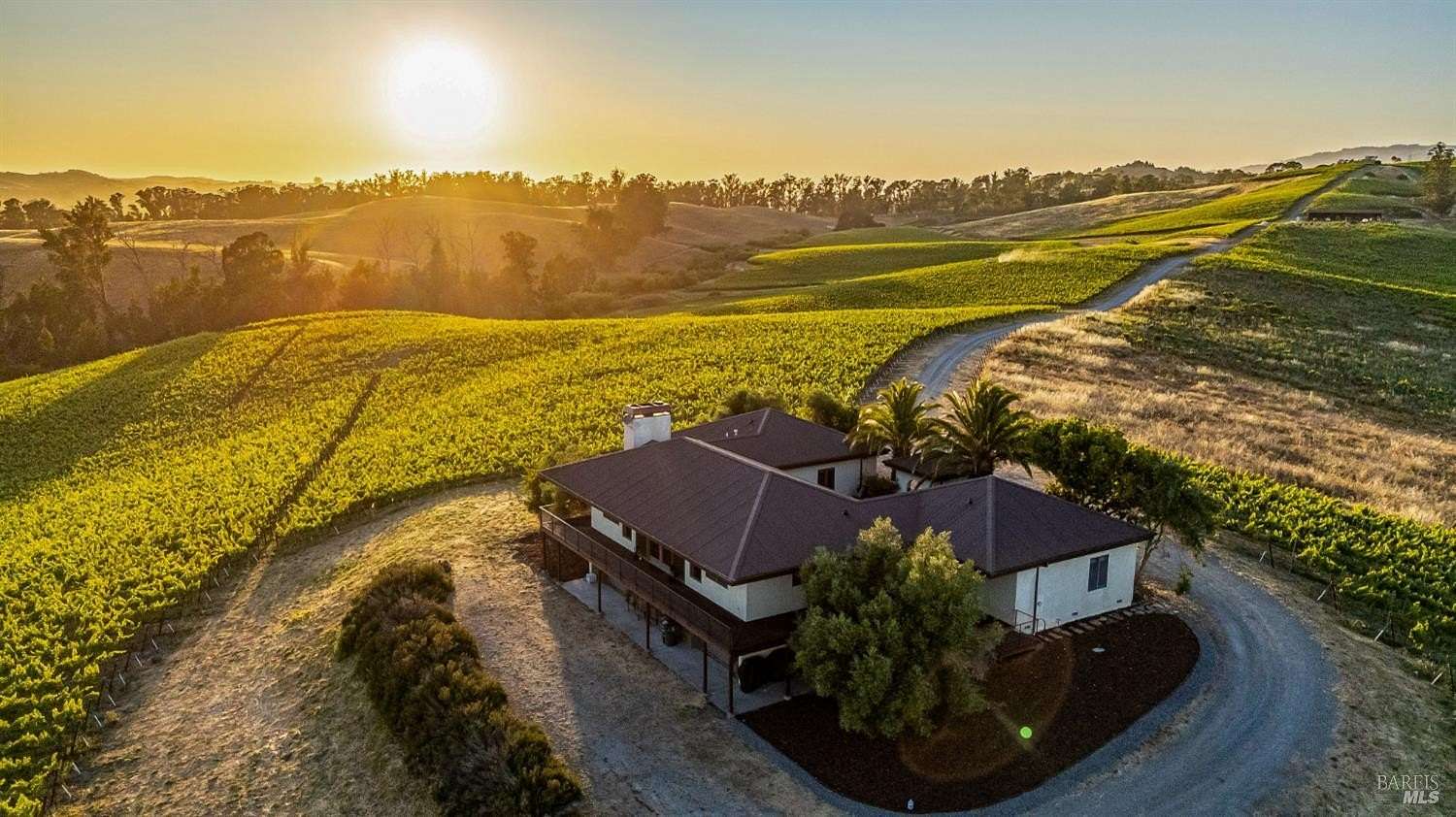 60.1 Acres of Agricultural Land with Home for Sale in Petaluma, California