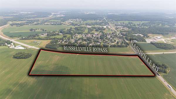 14.3 Acres of Commercial Land for Sale in Russellville, Kentucky