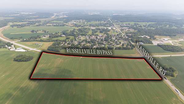 14.3 Acres of Commercial Land for Sale in Russellville, Kentucky