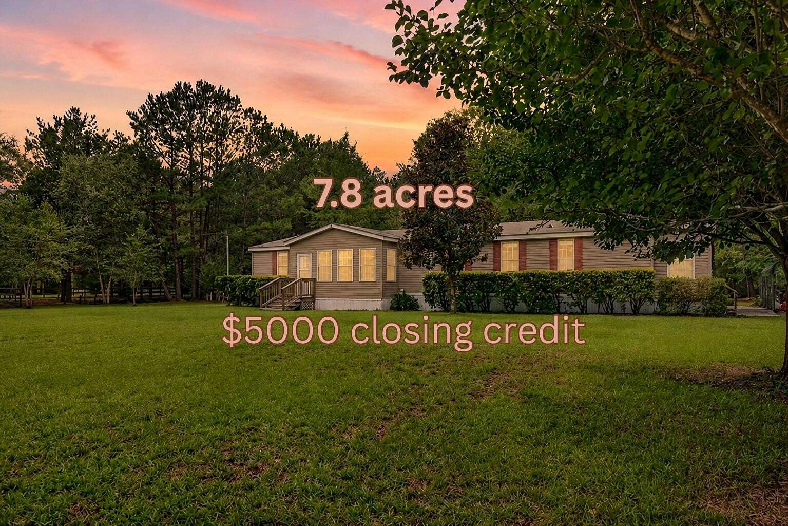 7.8 Acres of Land with Home for Sale in Walterboro, South Carolina