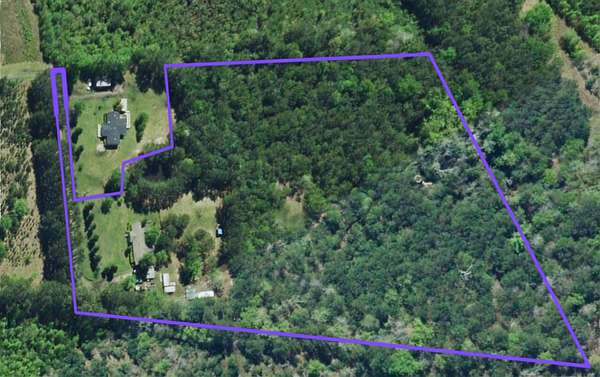 7.8 Acres of Land with Home for Sale in Walterboro, South Carolina
