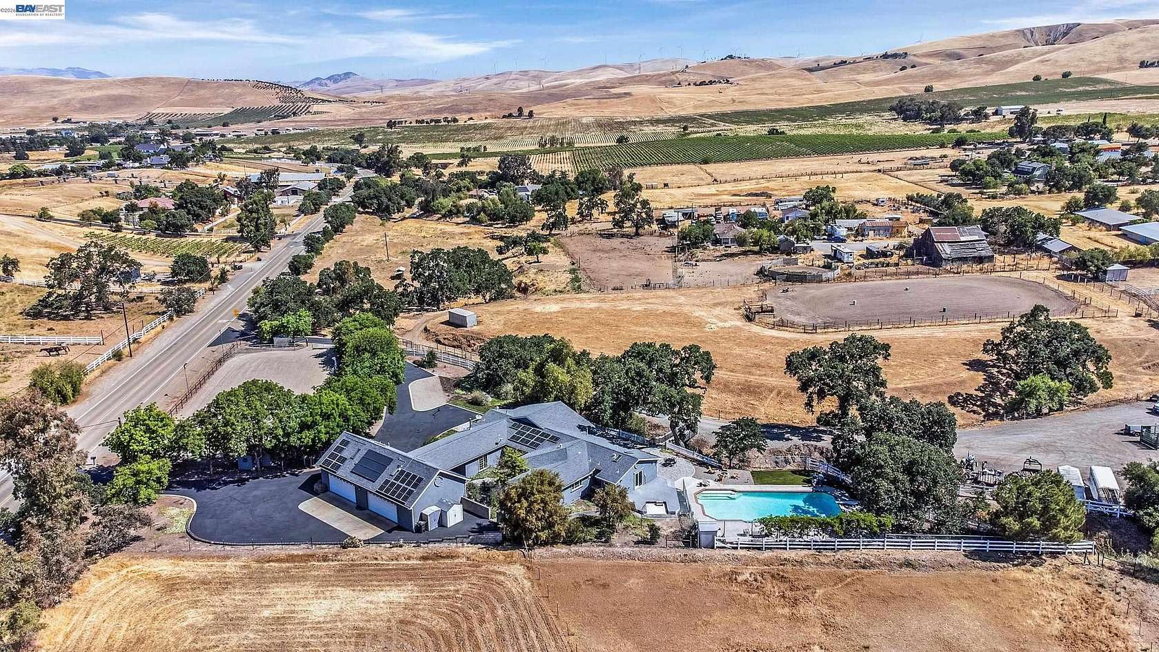 5.15 Acres of Land with Home for Sale in Livermore, California