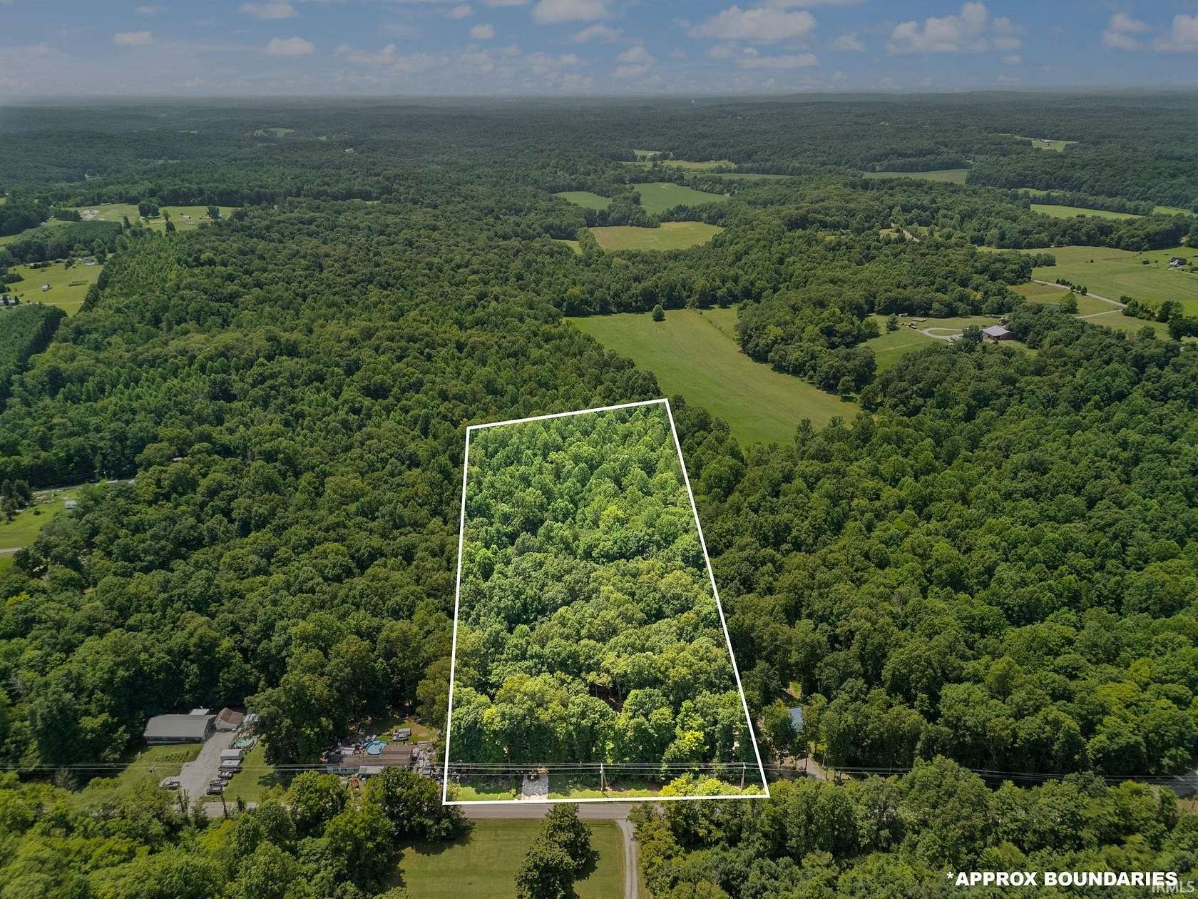 6.88 Acres of Residential Land for Sale in Hardinsburg, Indiana