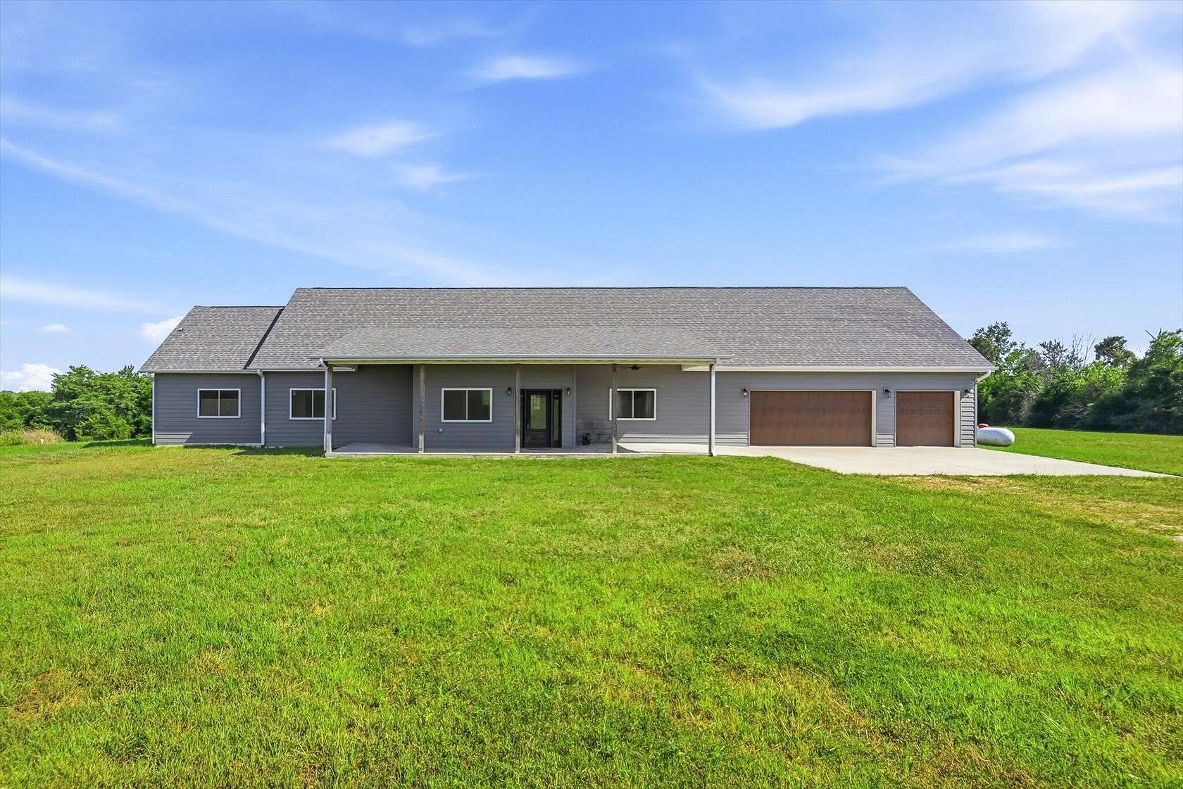 9.68 Acres of Land with Home for Sale in Theodosia, Missouri