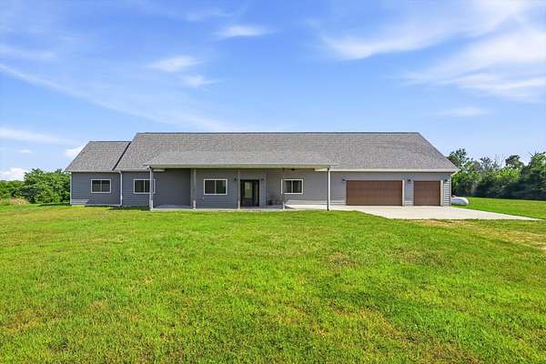 9.68 Acres of Land with Home for Sale in Theodosia, Missouri