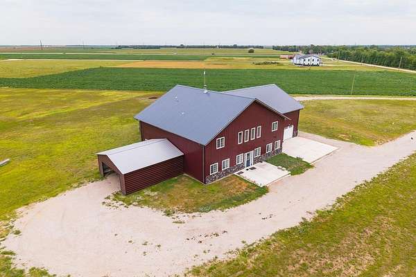 5 Acres of Land with Home for Auction in McPherson, Kansas