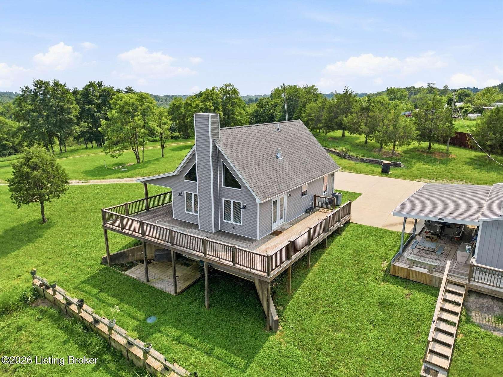18.6 Acres of Land with Home for Sale in Bloomfield, Kentucky