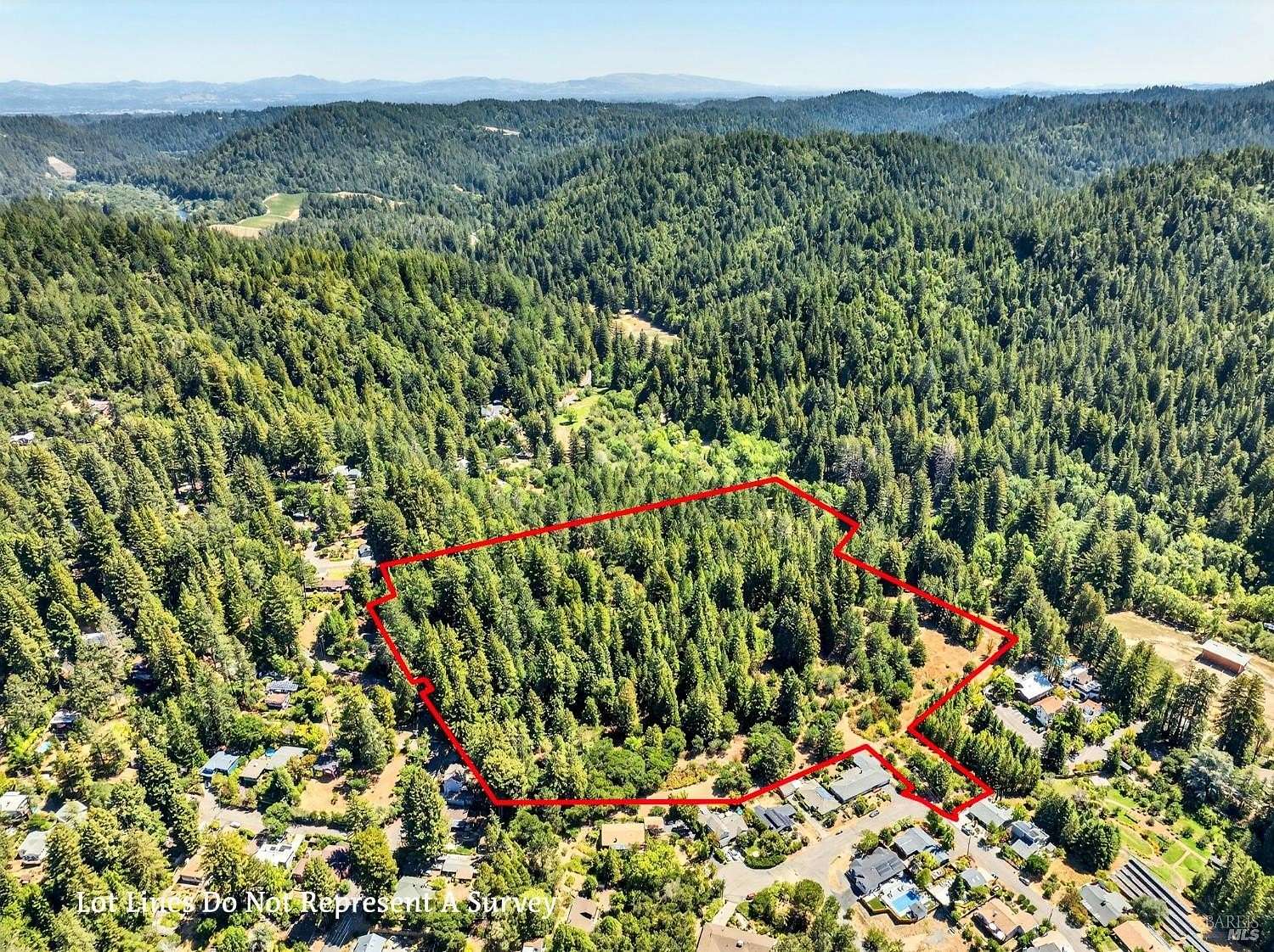 12 Acres of Land for Sale in Guerneville, California