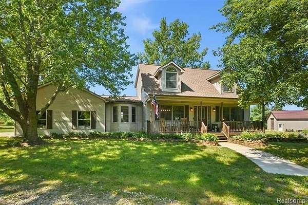 5 Acres of Land with Home for Sale in Putnam Township, Michigan