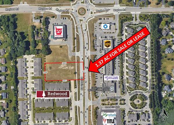 1.37 Acres of Commercial Land for Sale in Lake Orion, Michigan