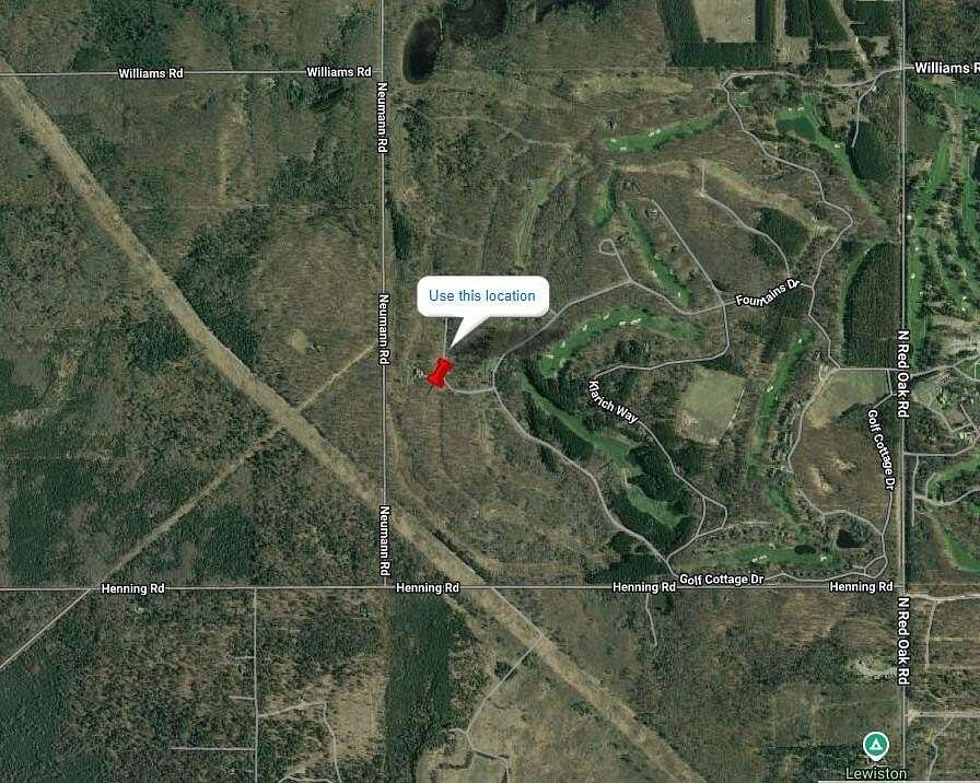 0.84 Acres of Residential Land for Sale in Lewiston, Michigan