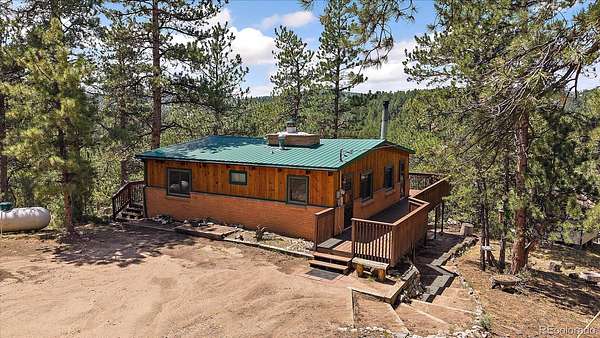 1.8 Acres of Land with Home for Sale in Bailey, Colorado